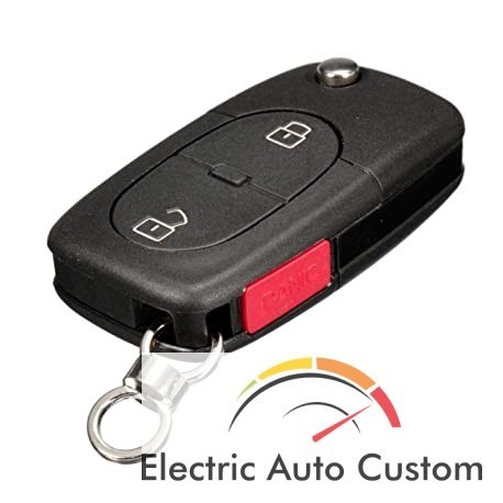 Carcasa cheie Audi briceag cu 2 butoane