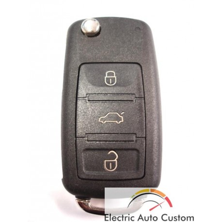 Carcasa cheie Audi briceag cu 3 butoane