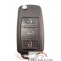 Carcasa cheie Audi A8 briceag cu 3 butoane