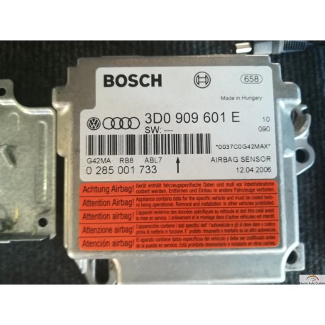 Crash data PORSCHE BOSCH 3D0909601E