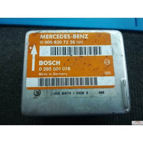 Crash data Mercedes E Class W124 0285001078