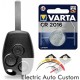Reparatie cheie Dacia, carcasa+switch+baterie