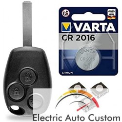 Reparatie cheie Dacia, carcasa+switch+baterie