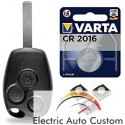 Reparatie cheie Dacia, carcasa+switch+baterie