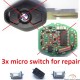 Reparatie cheie BMW, carcasa+switch+ac. V1