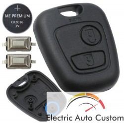 Reparatie cheie Citroen, carcasa+switch+bat.