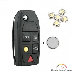 Reparatie cheie VOLVO, carcasa+switch+bat. V1
